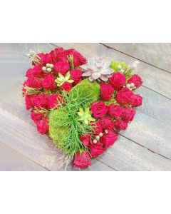 30 Roses and Ribbon Flower Bouquet