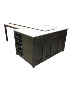 Custom Made Bar and Kitchen Island