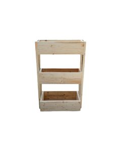HOT Herbs Planter - Wooden Straight Design