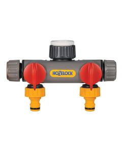 Hozelock 2 Way Tap Connector 2252