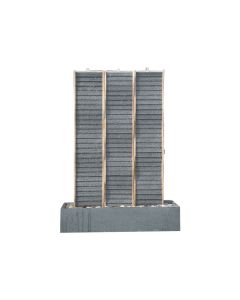 HS Fountain Granite Grey-Beige 3 Panels FT407