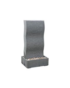 Curve Edges Vertical HS Fountain Granite Grey FT-503
