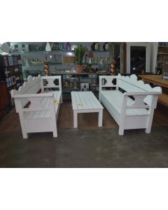 Hutch Sofa Set - w/out cushion