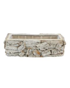 HX Bark Snippet Planter Rectangular