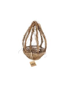 HX Basket Decor Fibrous Twig Natural