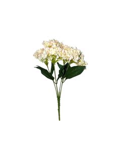 Artificial Hydrangea Bunch Yellow