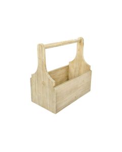 HOT Wooden Planter box with Handle - Natural