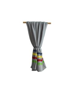 Knitted Throw - Transfer Stripe