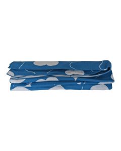 Baby Banket Hearts - Blue White