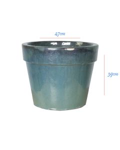 Ceramic Basic Pot Celadon Large - D47xH39cm