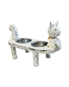 LO Cat double bowl