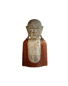LO Buddha Head Half Body