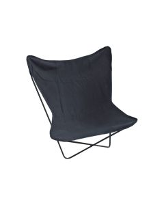 Butterfly Chair Black Fabric
