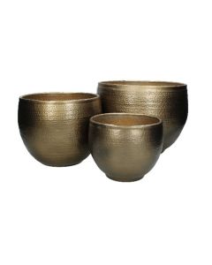 Planter Metal Gold - Large