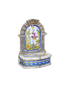 FR Alhambra Wall Fountain with Tiles
