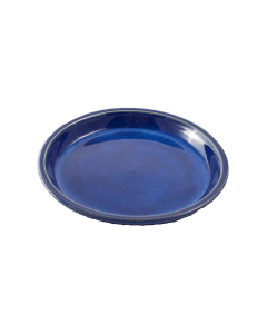 Saucer - Ceramic Round Blue 22cm