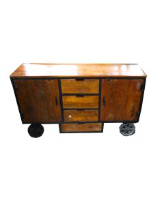 JD Sideboard Iron Wooden