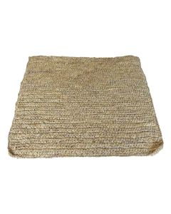 Raffia Cushion Cover - Natural