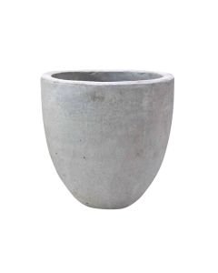Cement Egg Planter Small