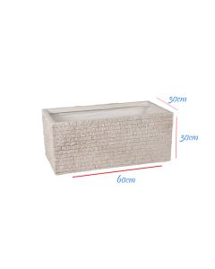 Dakota Bigular Desert Planter - L60cm