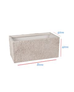 Dakota Bigular Desert Planter - L80cm