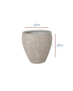 Dakota Belly Desert Planter - 42x38cm