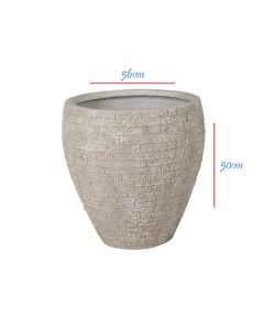Dakota Belly Desert Planter - 56x50cm