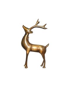 Deer Stand Brass - Decor