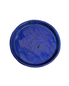 WX Ceramic Saucer Falling Blue 30CM