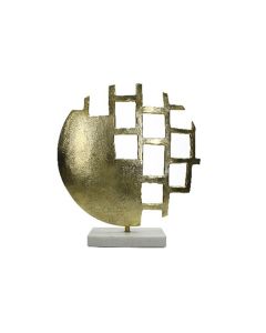 Ornament Aluminium Gold Decor