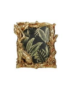 Photo Frame Leopard Polyresin - 13x18cm