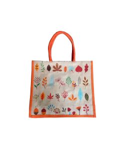 Jute Bag - Orange