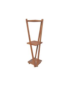 Wooden Shelf Square Shape Plant Stand H145cm