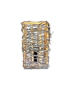 Lantern Wild Red Rattan