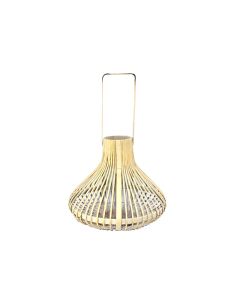 Lantern Round Omura Natural 40cm Height