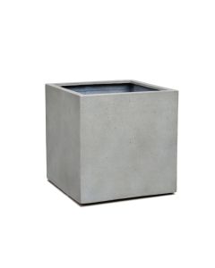 GD Cube Pot Grey S 30*30*30CM