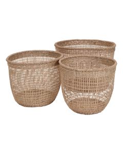 Seagrass Basket Round - Medium (Sold Per Piece)