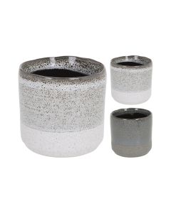 Ceramic Flower Pot - Assorted Colour