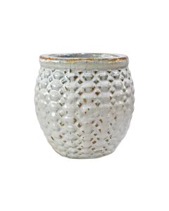 TH Round Pot Creamy White - XSmall