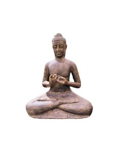 LO Buddha Sitting - Antique Gold 120cmH