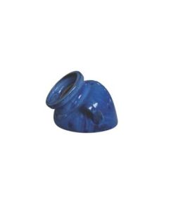 Slipcast Ceramic Pot Blue H22cm
