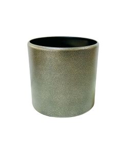 AH Metallic Planter Antique - Silver 35cm