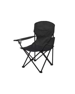 KI Portable Folding Chair Black - Camp Chair