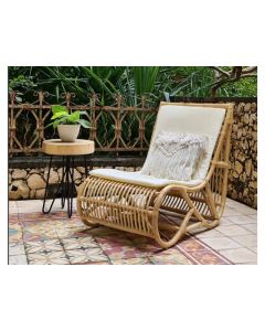 LO Henrk Lounger Chair Natural