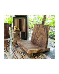 LO Mila Block Wood Chair without Cushion