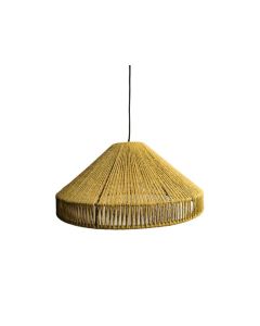 Jute Pendant Lamp Beige