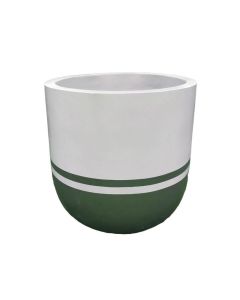 Gelas Cement and Terazzo Printed pot