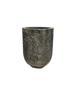 RA Gelas Cement and Terazzo Painted Pot