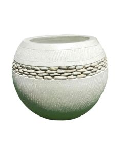 Round Cement and Terazzo pot