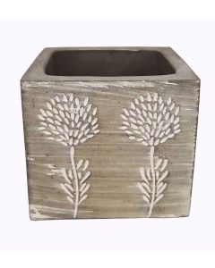 QY Cement Flower Pot Small